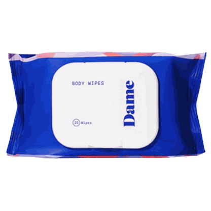 Dame Body Wipes - 25Dame Body Wipes - 25