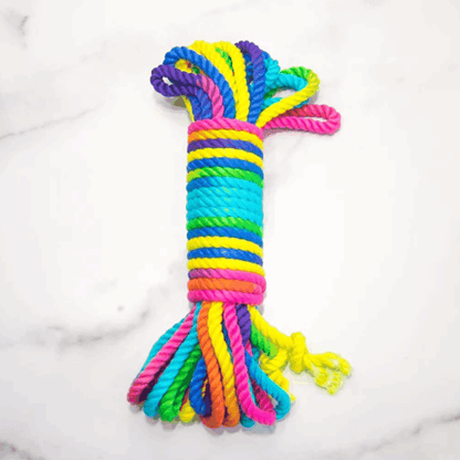 Emojibator Unicorn Rainbow Bondage RopeEmojibator Unicorn Rainbow Bondage Rope