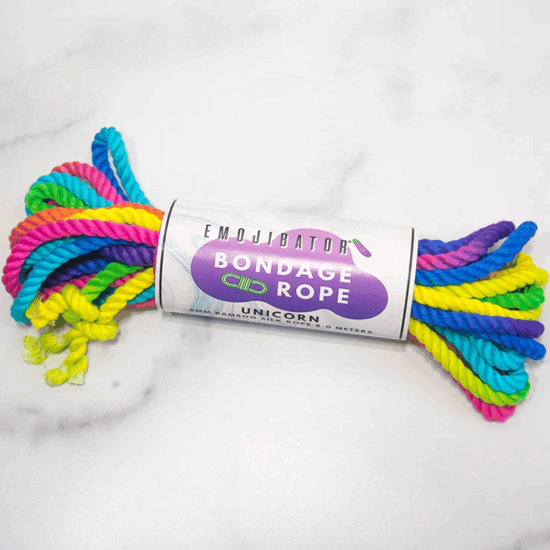 Emojibator Unicorn Rainbow Bondage RopeEmojibator Unicorn Rainbow Bondage Rope