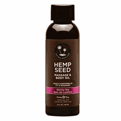 Earthly Body Hemp Seed Massage &amp; Body Oil 2/8 ozEarthly Body Hemp Seed Massage &amp; Body Oil 2/8 oz