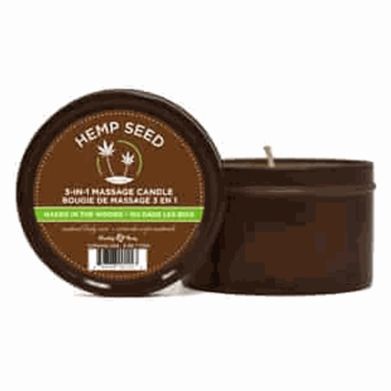 Earthly Body 3-in-1 Massage Candle 6 oz / 170 g-1 Massage Candle 6 oz / 170