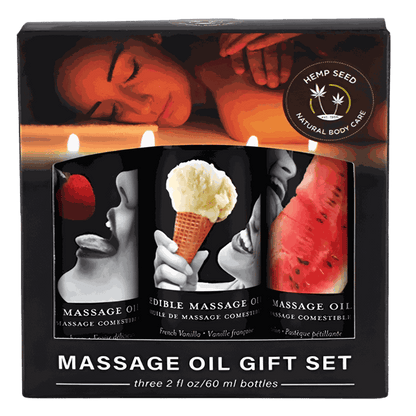 Earthly Body Edible Massage Oil Gift SetEarthly Body Edible Massage Oil Gift Set