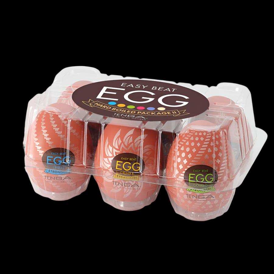 Tenga EGG VARIETY PACK - HARD BOILED II MasturbatorTenga EGG VARIETY PACK - HARD BOILED II Masturbator