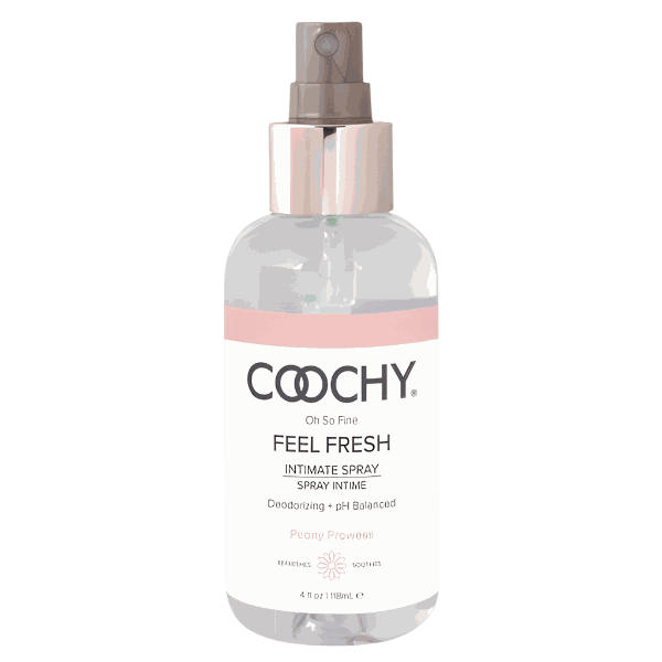 Coochy Oh So Fine Feel Fresh Intimate Spray - Peony Prowess 4oz | 118mFine Feel Fresh Intimate Spray - Peony Prowess 4oz