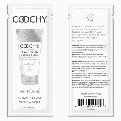 Coochy Shave Cream - Au NaturalCoochy Shave Cream - Au Natural