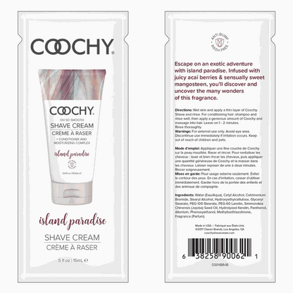Coochy Shave  Cream - Island ParadiseCoochy Shave Cream - Island Paradise