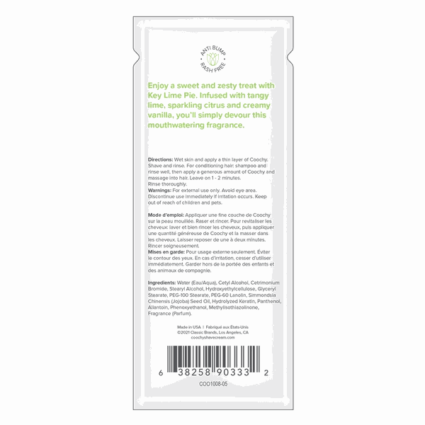 Coochy Shave Cream - Key Lime PieCoochy Shave Cream - Key Lime Pie