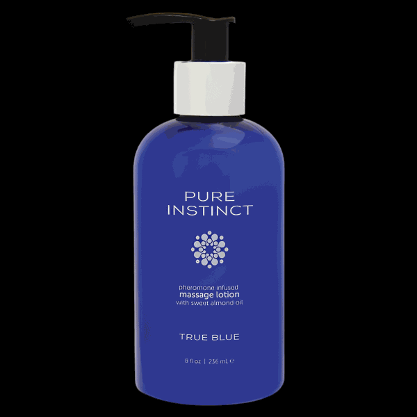 Pure Instinct True Blue Pheromone Massage &amp; Body Lotion 8oz | 236mLPure Instinct True Blue Pheromone Massage &amp; Body Lotion 8oz