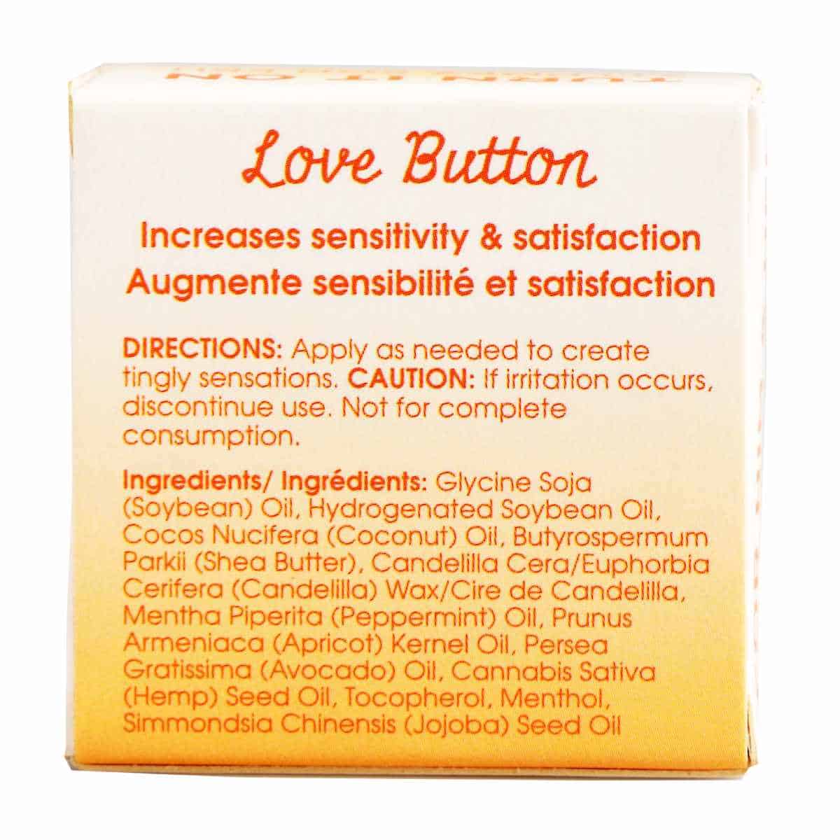Earthly Body Love Button Arousal Palm Tin 0.45oz / 12.75 gEarthly Body Love Button Arousal Palm Tin 0