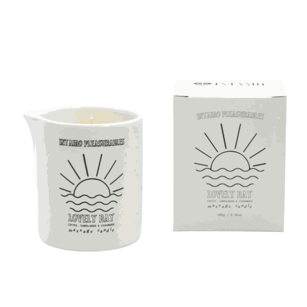 Intamo Lovely Day Massage Candle - Coffee Sandalwood CedarIntamo Lovely Day Massage Candle - Coffee Sandalwood Cedar