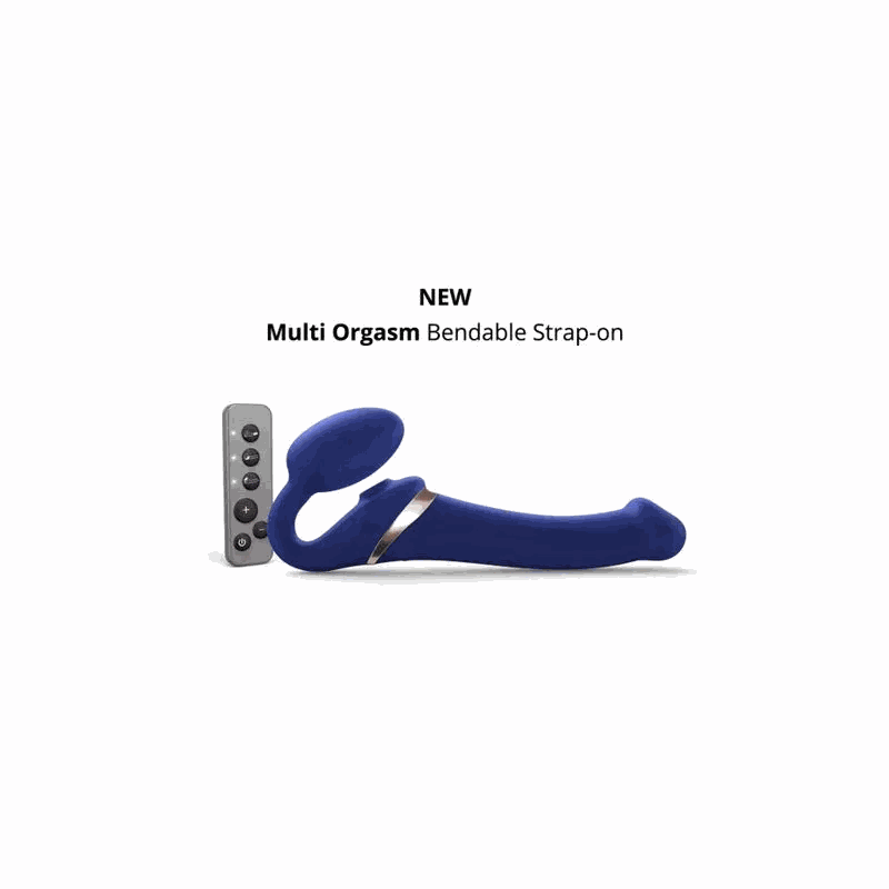Strap-On-Me MULTI ORGASM VIBRATING BENDABLE STRAP-ONMULTI ORGASM VIBRATING BENDABLE STRAP-