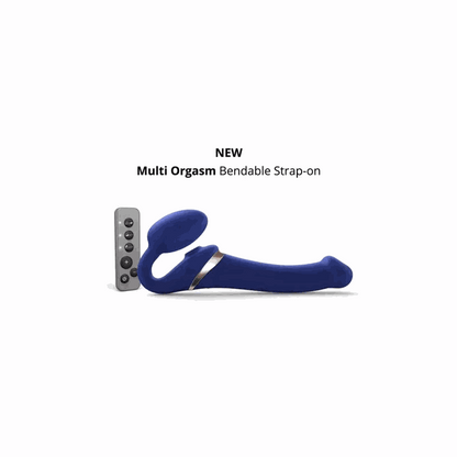 Strap-On-Me MULTI ORGASM VIBRATING BENDABLE STRAP-ONMULTI ORGASM VIBRATING BENDABLE STRAP-
