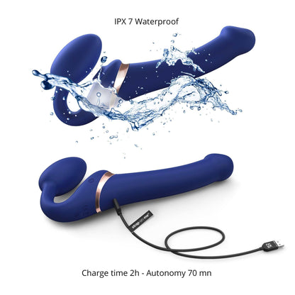 Strap-On-Me MULTI ORGASM VIBRATING BENDABLE STRAP-ONMULTI ORGASM VIBRATING BENDABLE STRAP-