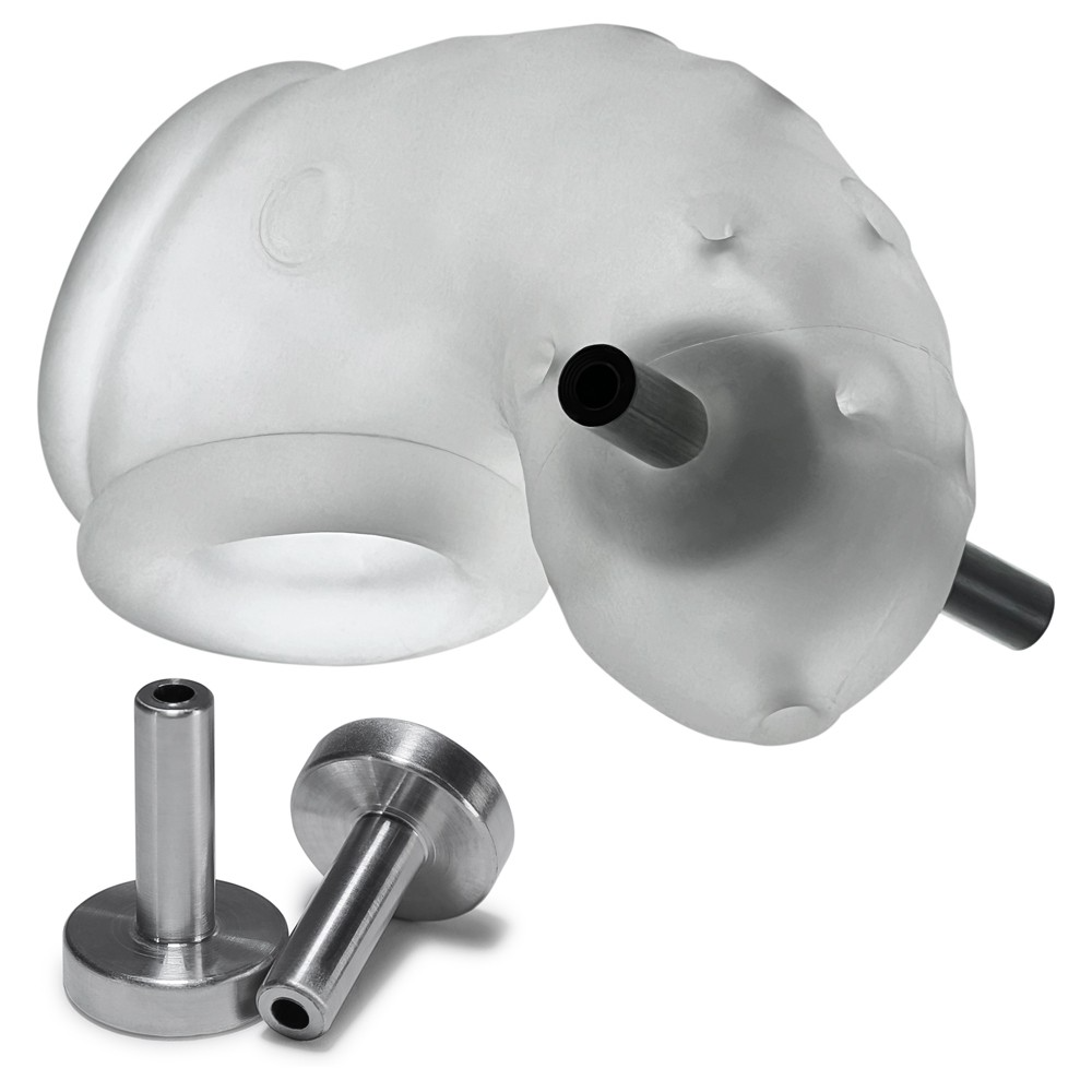OXBALLS AIRLOCK ELECTRO Air-Lite Vented ChastityOXBALLS AIRLOCK ELECTRO Air-Lite Vented Chastity