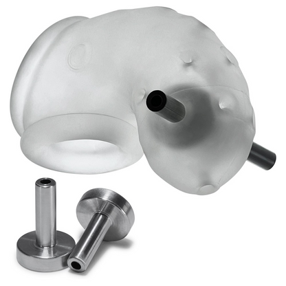 OXBALLS AIRLOCK ELECTRO Air-Lite Vented ChastityOXBALLS AIRLOCK ELECTRO Air-Lite Vented Chastity