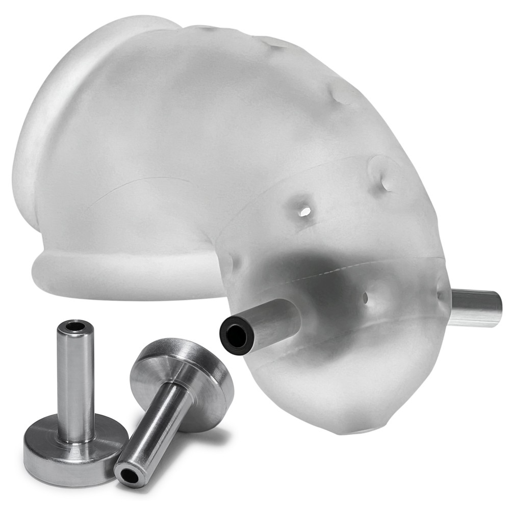 OXBALLS AIRLOCK ELECTRO Air-Lite Vented ChastityOXBALLS AIRLOCK ELECTRO Air-Lite Vented Chastity