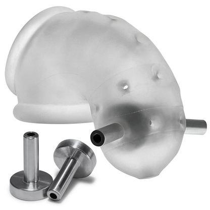 OXBALLS AIRLOCK ELECTRO Air-Lite Vented ChastityOXBALLS AIRLOCK ELECTRO Air-Lite Vented Chastity