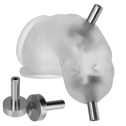 OXBALLS AIRLOCK ELECTRO Air-Lite Vented ChastityOXBALLS AIRLOCK ELECTRO Air-Lite Vented Chastity
