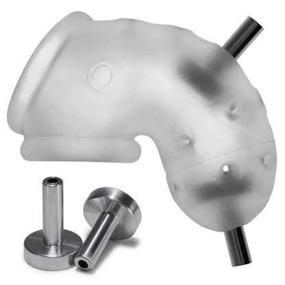 OXBALLS AIRLOCK ELECTRO Air-Lite Vented ChastityOXBALLS AIRLOCK ELECTRO Air-Lite Vented Chastity