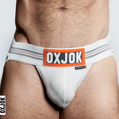 OXBALLS SLINGJOCK Upthrust Slider-Strap Jock - WHITE SNOWOXBALLS SLINGJOCK Upthrust Slider-Strap Jock - WHITE SNOW