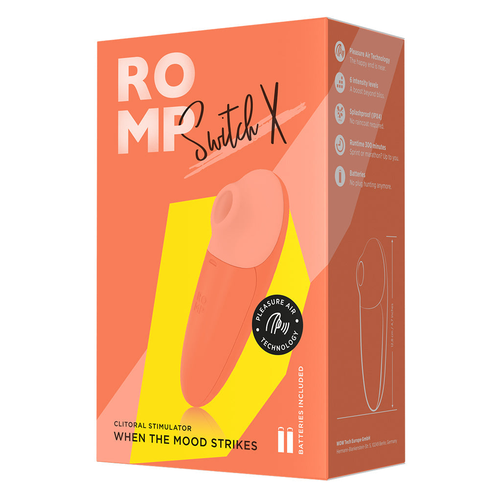 Romp Switch X Suction VibratorRomp Switch