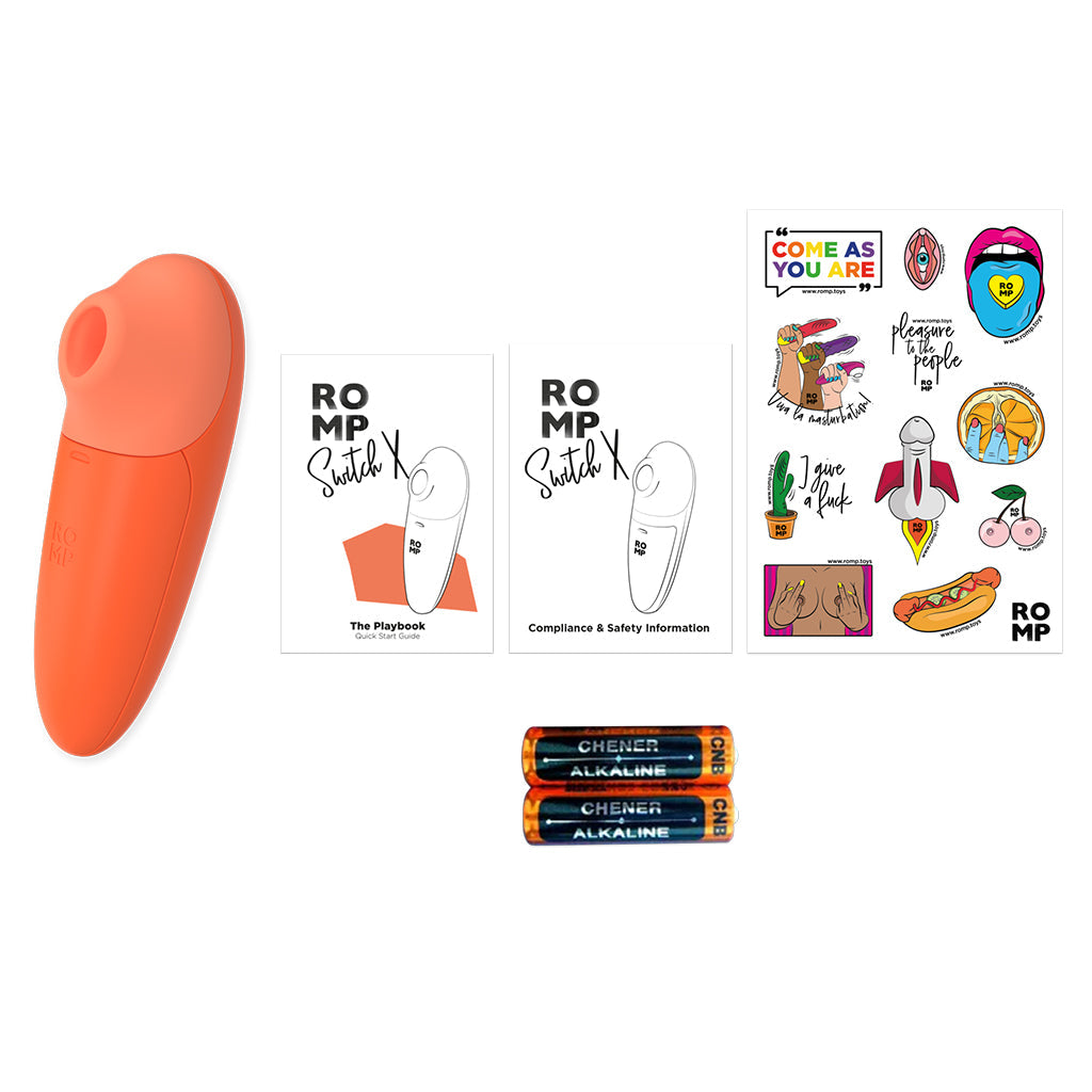 Romp Switch X Suction VibratorRomp Switch