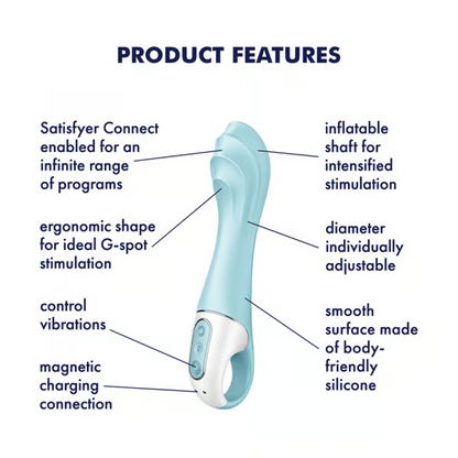 Satisfyer Air Pump Booty 5 Anal VibratorSatisfyer Air Pump Booty 5 Anal Vibrator