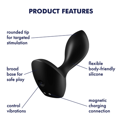 Satisfyer Backdoor Lover Vibrating Butt PlugSatisfyer Backdoor Lover Vibrating Butt Plug