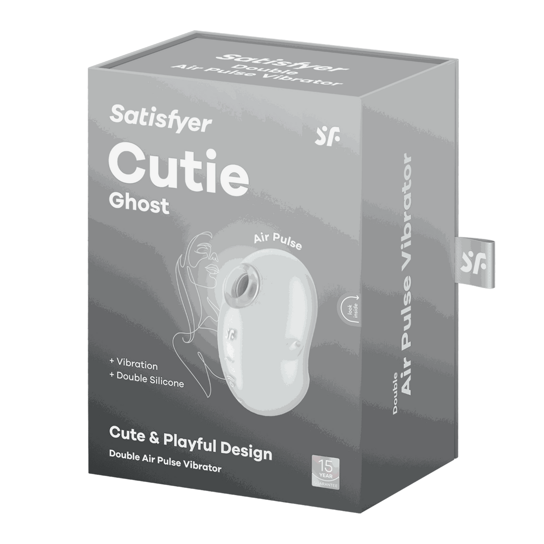 Satisfyer Cutie Ghost Suction VibratorSatisfyer Cutie Ghost Suction Vibrator