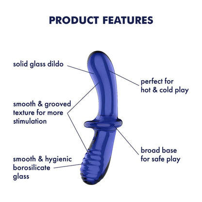 Satisfyer Double Crystal Glass DildoSatisfyer Double Crystal Glass Dildo