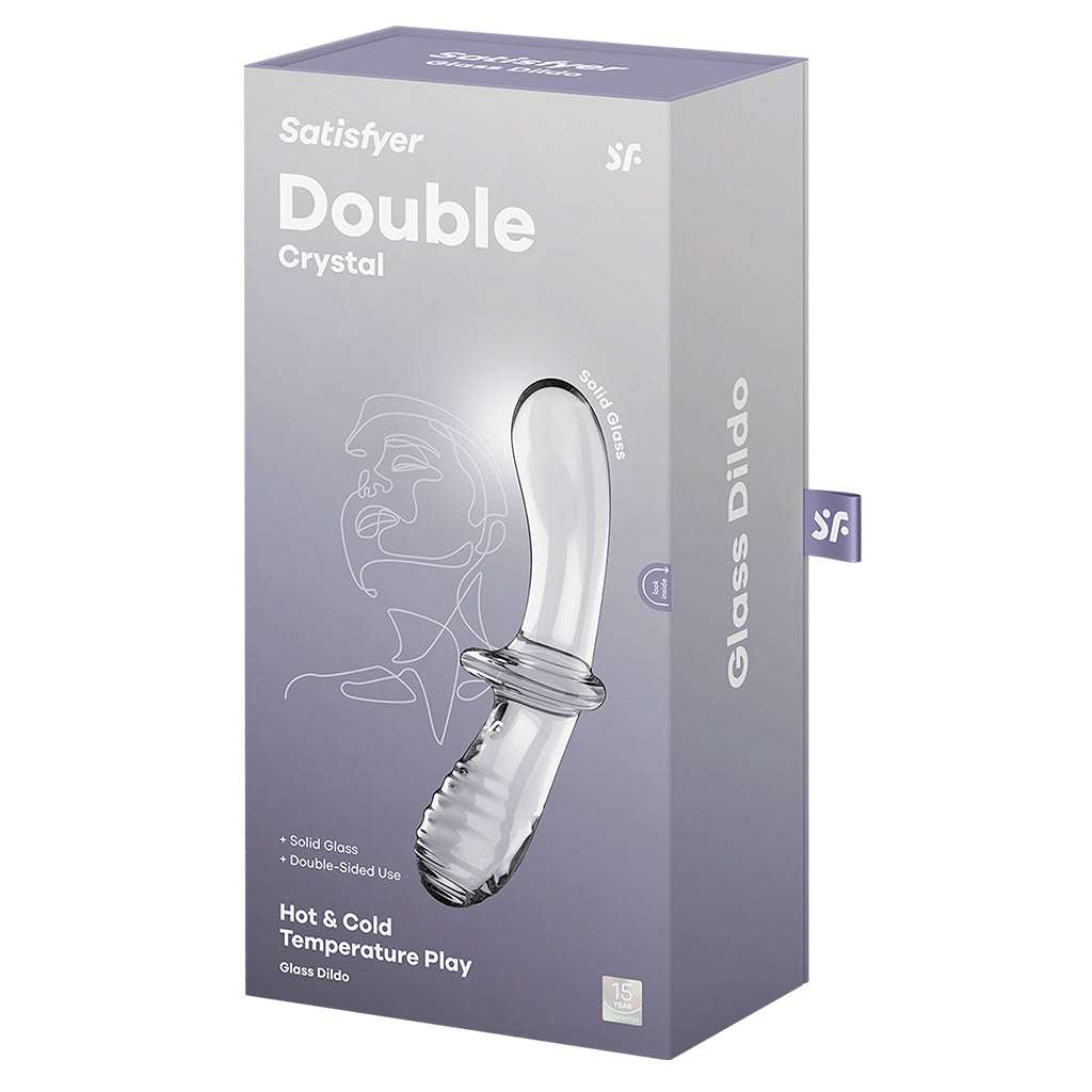 Satisfyer Double Crystal Glass DildoSatisfyer Double Crystal Glass Dildo