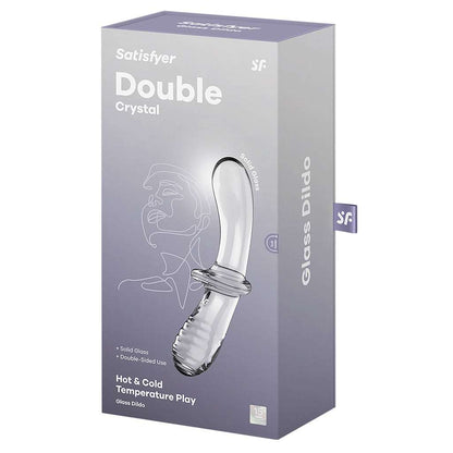 Satisfyer Double Crystal Glass DildoSatisfyer Double Crystal Glass Dildo