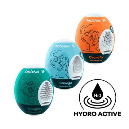Satisfyer Masturbator Egg 3er SetSatisfyer Masturbator Egg 3er Set