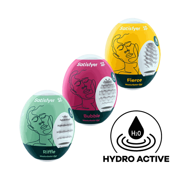 Satisfyer Masturbator Egg 3er SetSatisfyer Masturbator Egg 3er Set