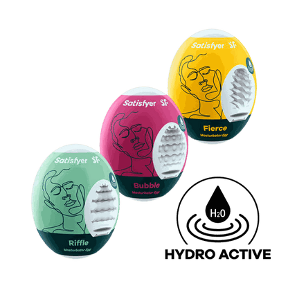 Satisfyer Masturbator Egg 3er SetSatisfyer Masturbator Egg 3er Set