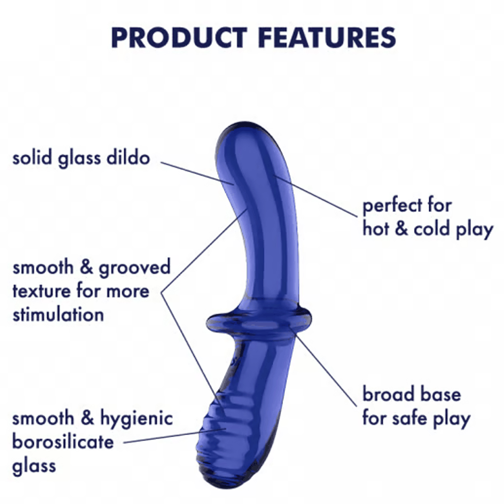 Satisfyer Double Crystal Glass DildoSatisfyer Double Crystal Glass Dildo