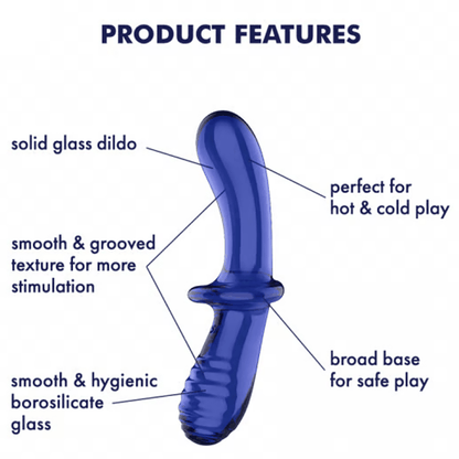 Satisfyer Double Crystal Glass DildoSatisfyer Double Crystal Glass Dildo