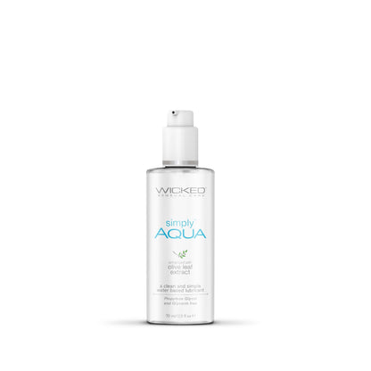 Wicked Simply Aqua Water Based LubricantWicked Simply Aqua Water Based Lubricant