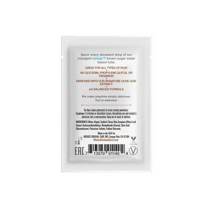 Wicked Simply Aqua Flavoured Water Based LubricantWicked Simply Aqua Flavoured Water Based Lubricant