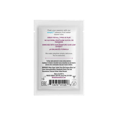 Wicked Simply Aqua Flavoured Water Based LubricantWicked Simply Aqua Flavoured Water Based Lubricant