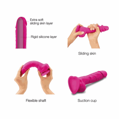 Strap-On-Me SLIDING SKIN REALISTIC DILDOSLIDING SKIN REALISTIC DILDO