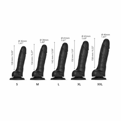 Strap-On-Me SLIDING SKIN REALISTIC DILDOSLIDING SKIN REALISTIC DILDO