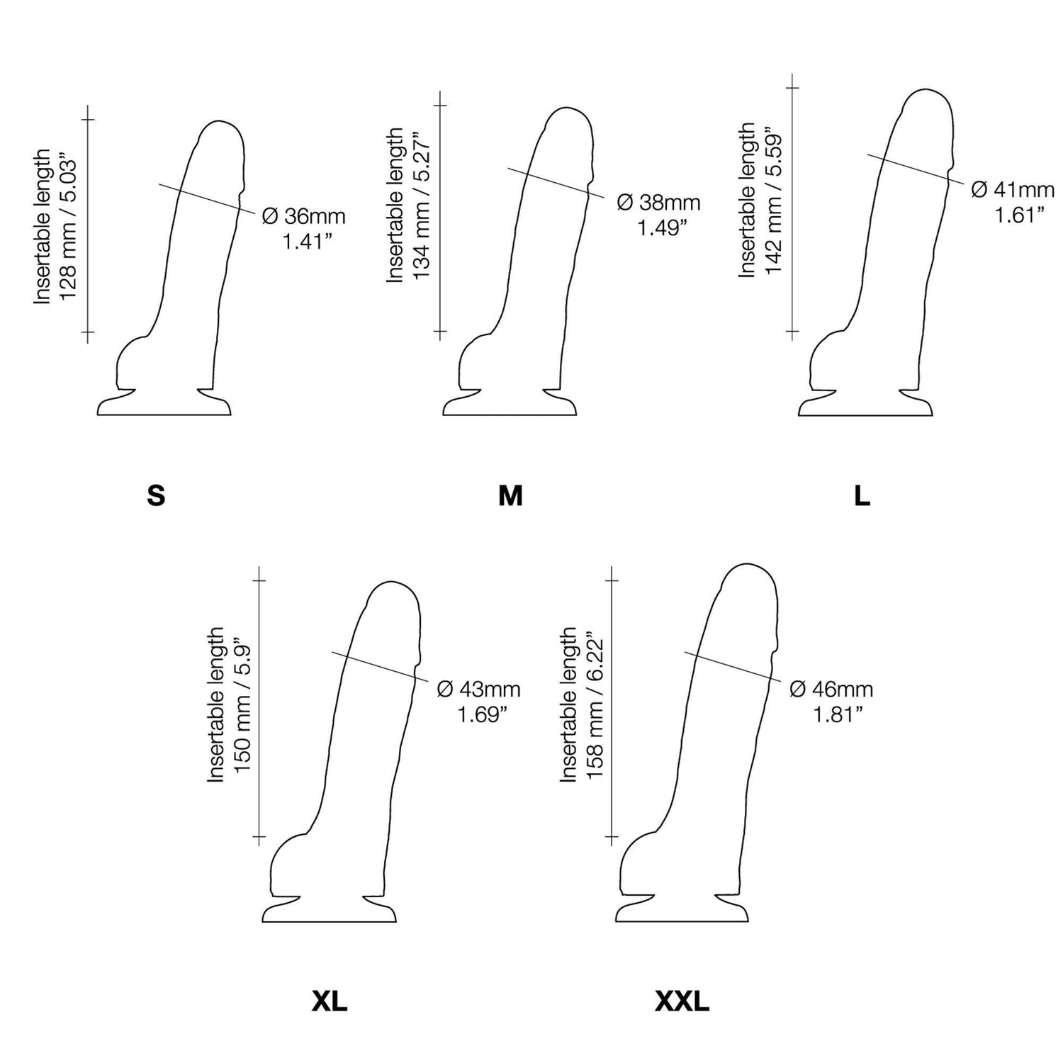 Strap-On-Me SLIDING SKIN REALISTIC DILDOSLIDING SKIN REALISTIC DILDO
