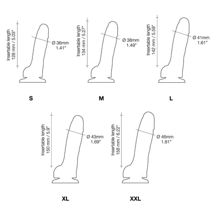 Strap-On-Me SLIDING SKIN REALISTIC DILDOSLIDING SKIN REALISTIC DILDO