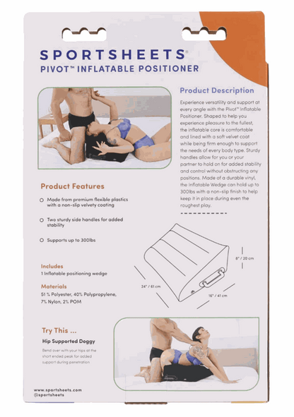 Sportsheets Pivot Inflatable PositionerSportsheets Pivot Inflatable Positioner