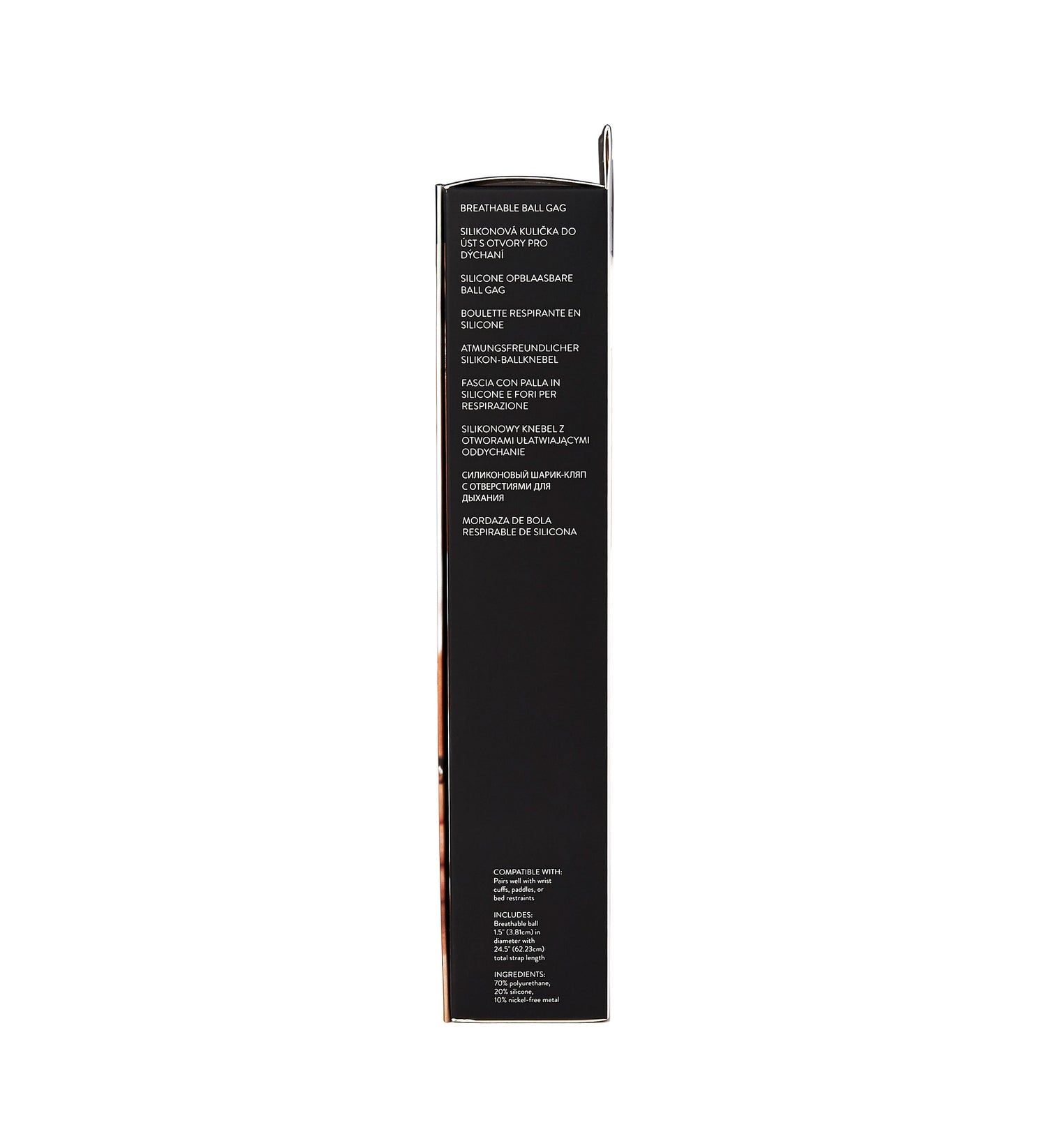 Sportsheets Saffron Breathable Ball GagSportsheets Saffron Breathable Ball Gag