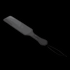 Sportsheets Leather Paddle w/ Black Fur Side/ Black Fur Side