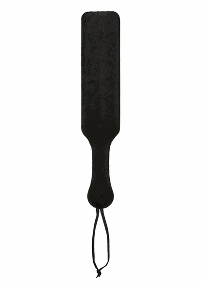 Sportsheets Leather Paddle w/ Black Fur Side/ Black Fur Side