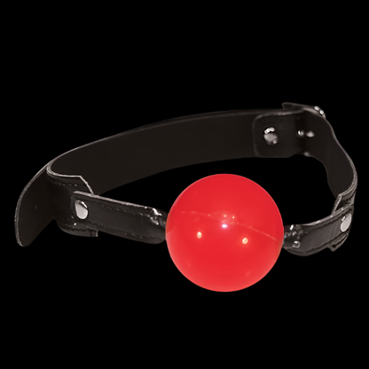 Sex &amp; Mischief Solid Red Ball GagSex &amp; Mischief Solid Red Ball Gag