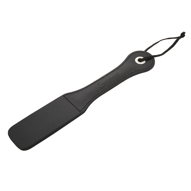 Sportsheets 12” Leather Slut Impression PaddleSportsheets 12” Leather Slut Impression Paddle